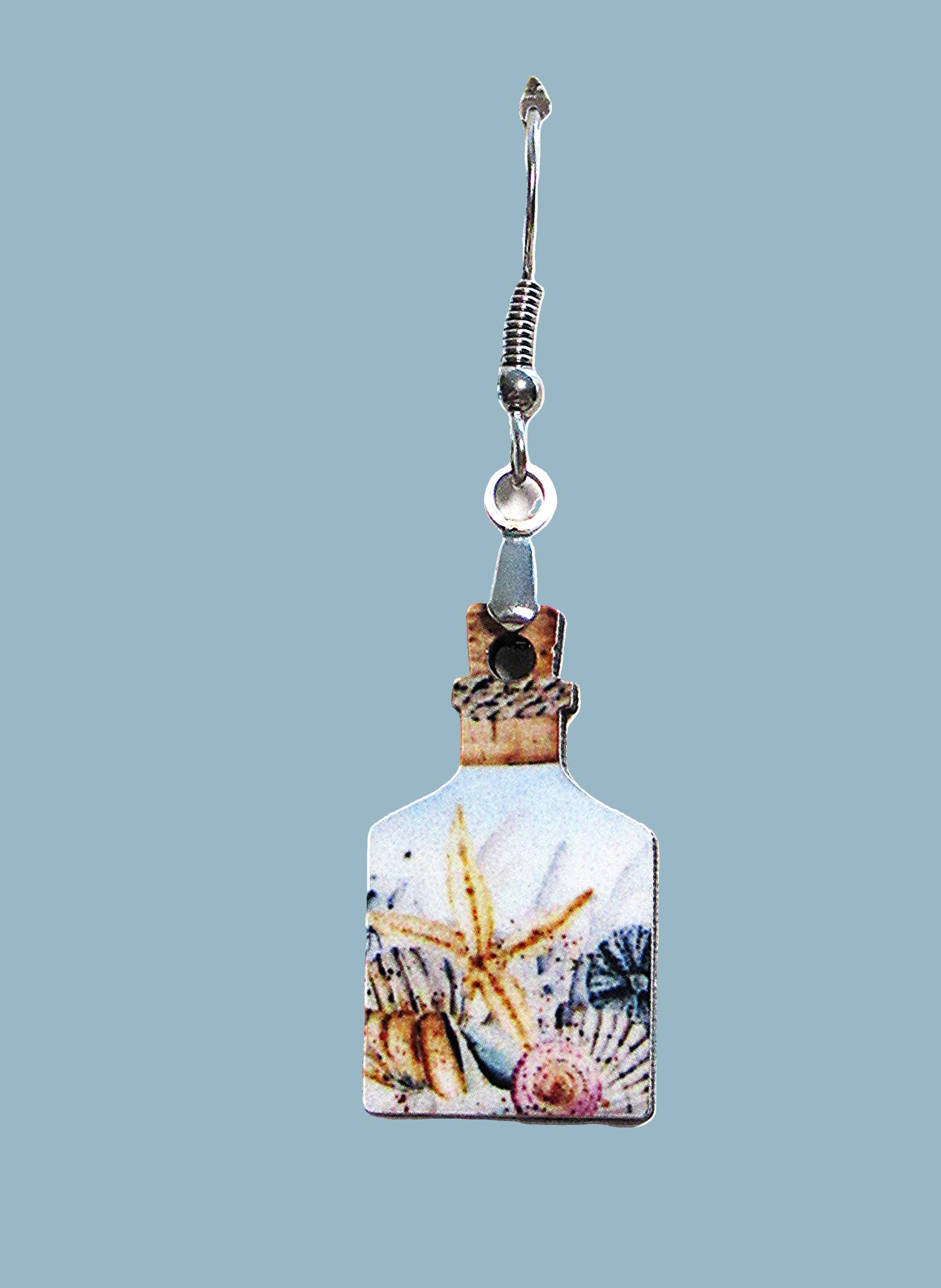 Potion Bottle Shaped Shaped Earrings