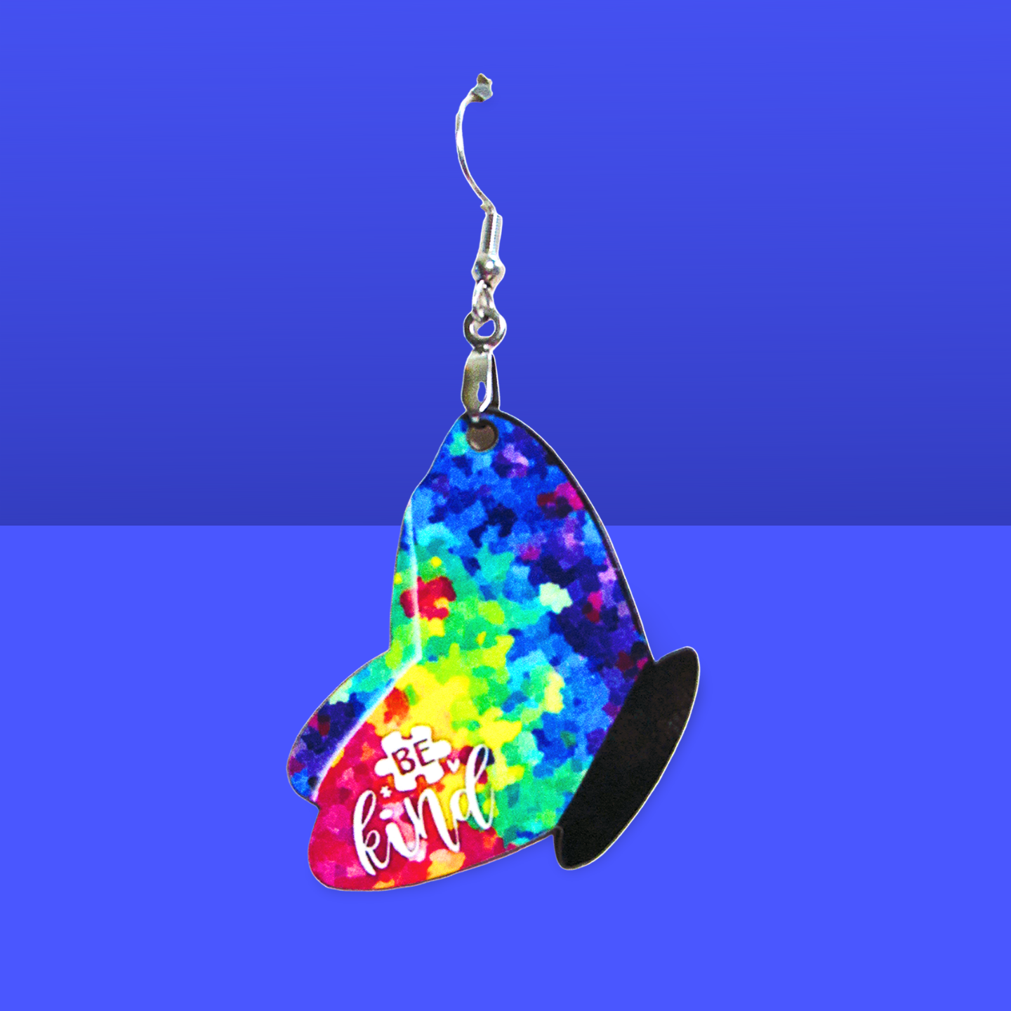 Butterfly Shaped Sublimated Earrings