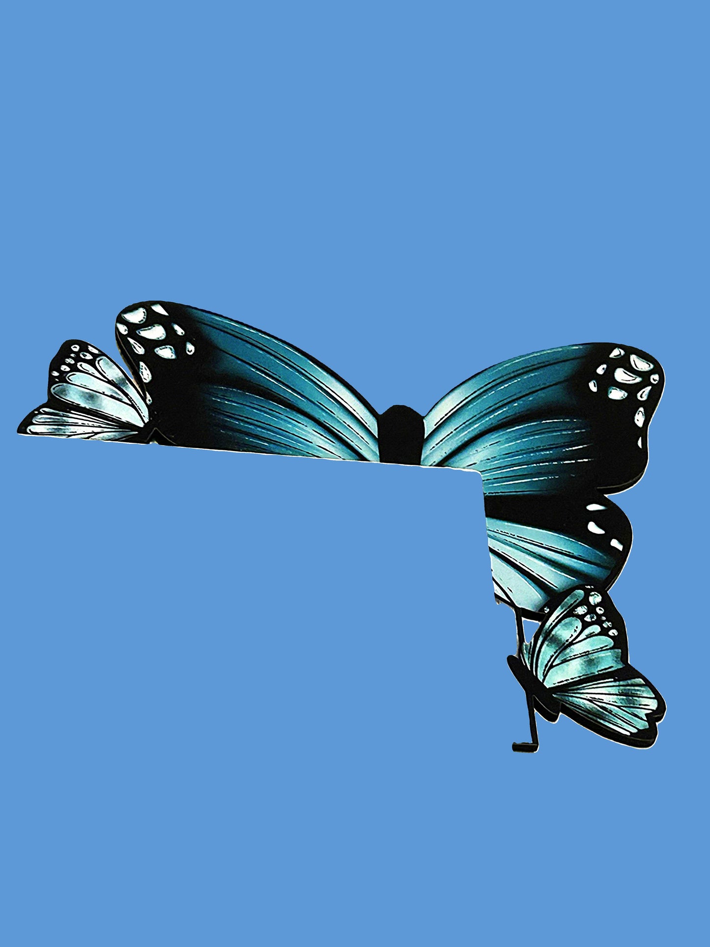 Butterfly Shaped Sublimated Corner Sitter