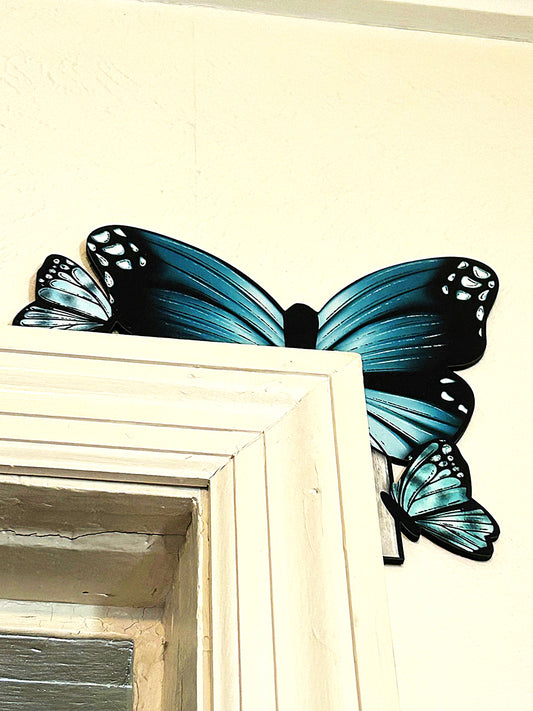 Butterfly Shaped Sublimated Corner Sitter