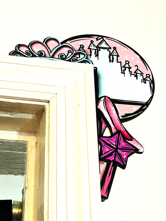 Princess Themed Sublimated Corner Sitter