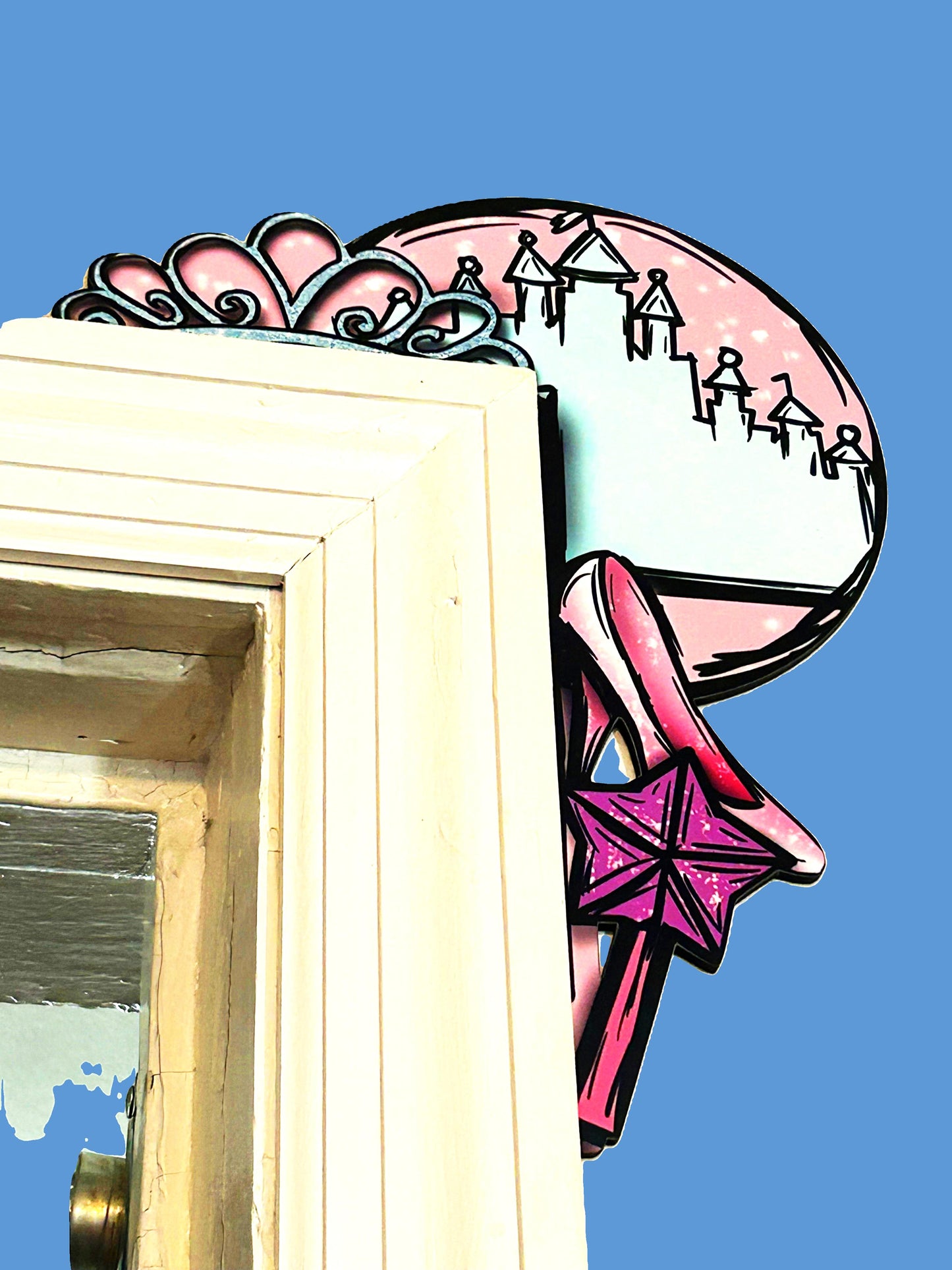 Princess Themed Sublimated Corner Sitter