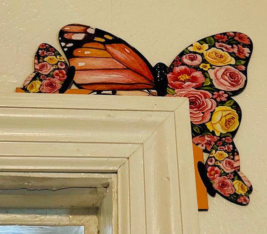 Butterfly Shaped Sublimated Corner Sitter