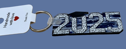 2025 Horizontal Shaped Sublimated Keychain MDF