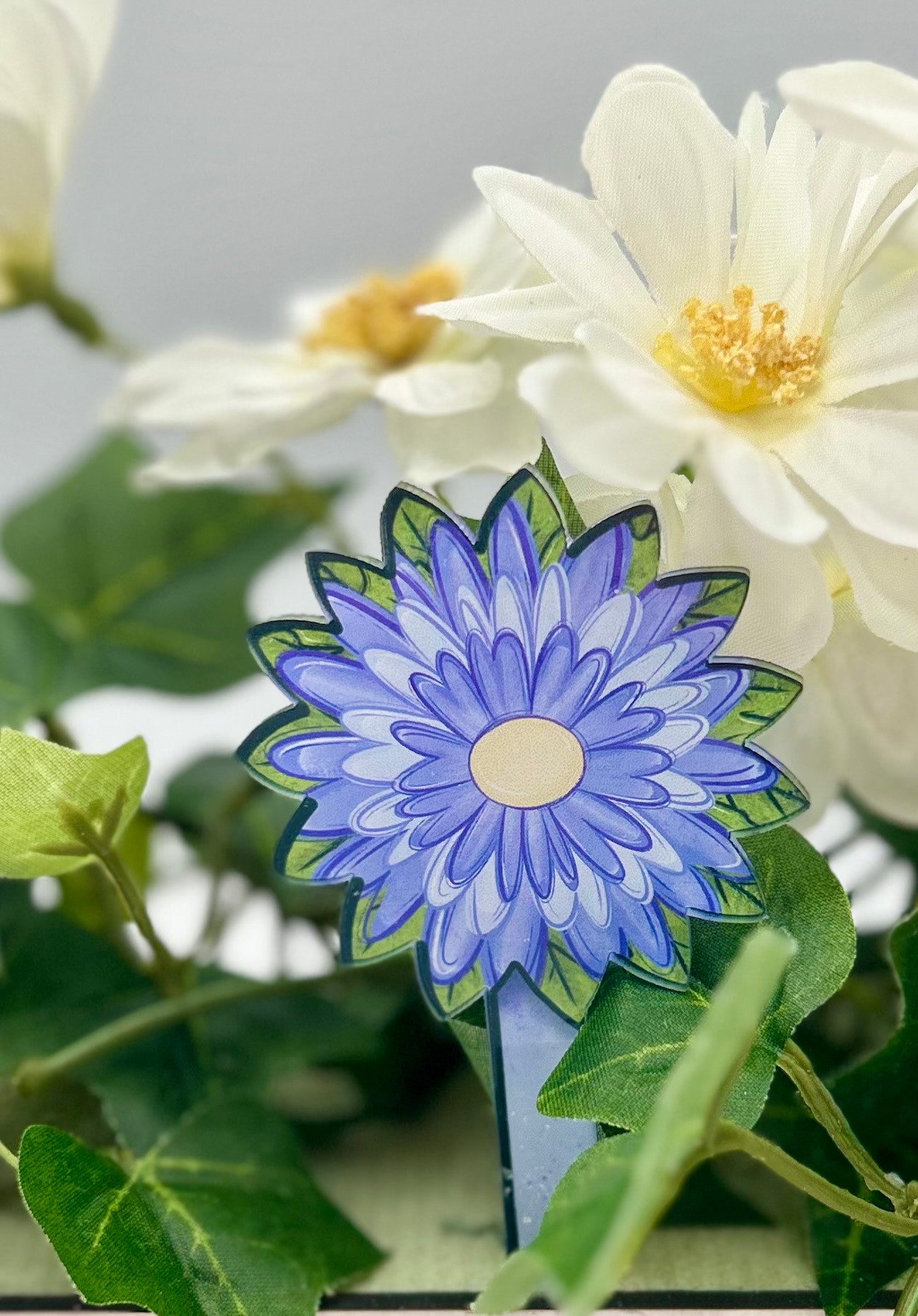 Acrylic Shaped Sublimated Garden Stake 4 inch