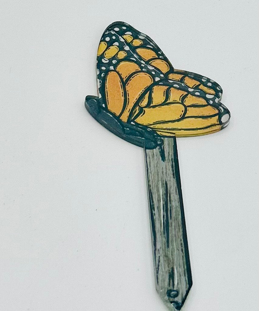 Acrylic Shaped Sublimated Garden Stake 4 inch