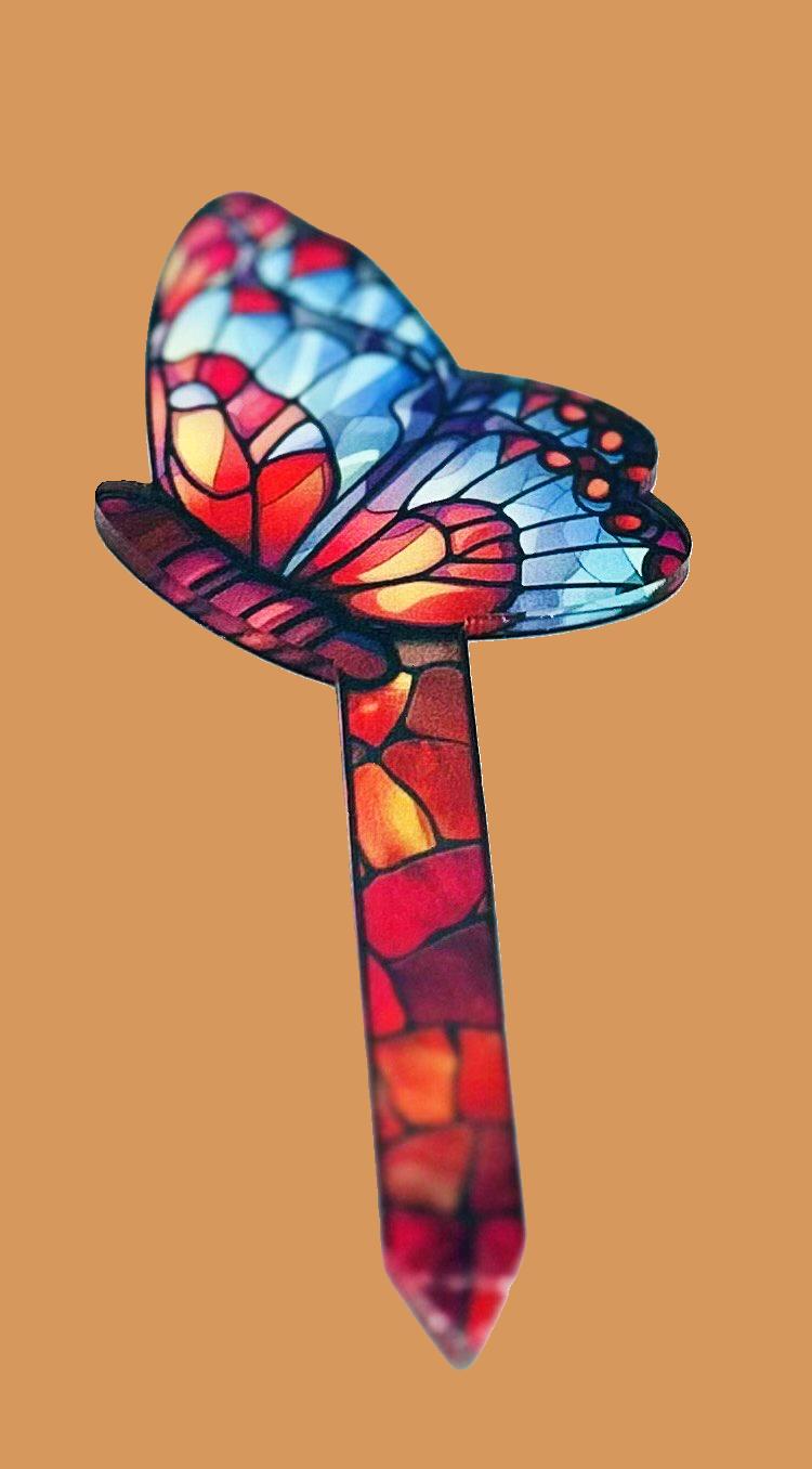 Acrylic Shaped Sublimated Garden Stake 4 inch