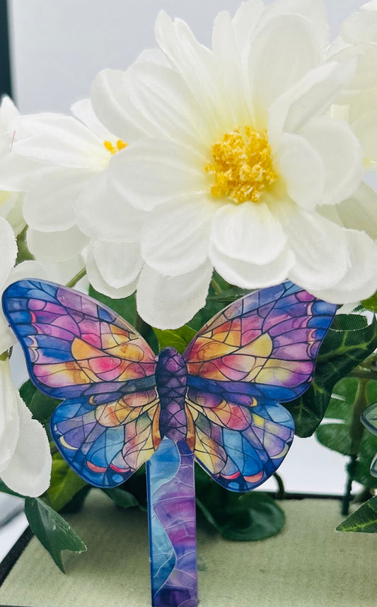 Acrylic Shaped Sublimated Garden Stake 4 inch