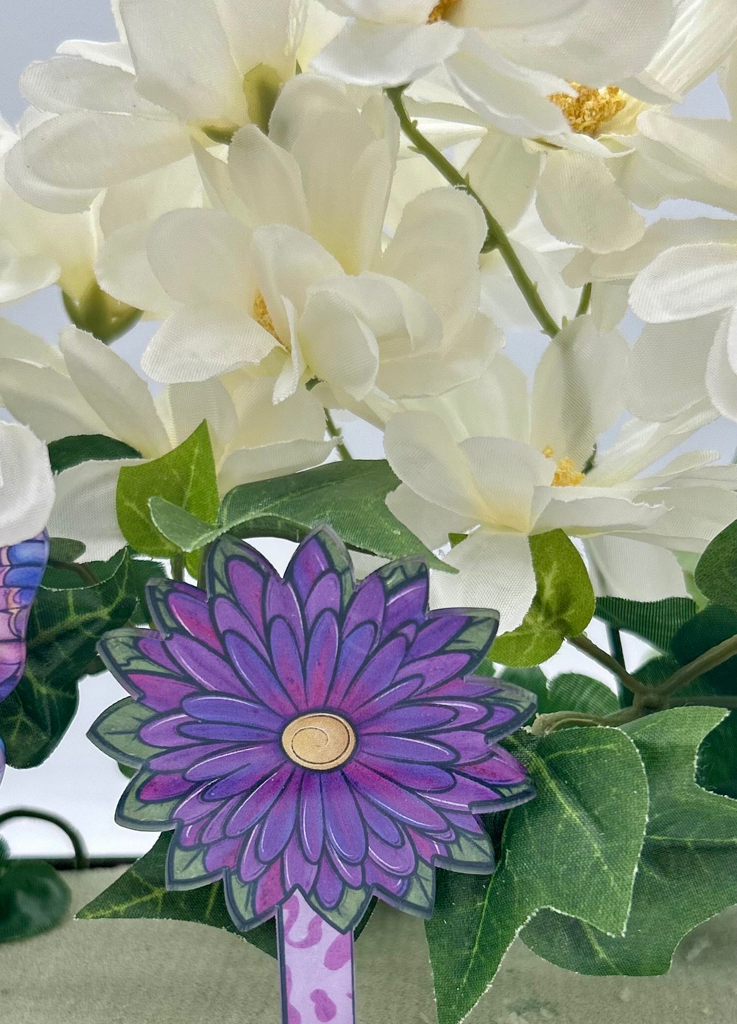 Acrylic Shaped Sublimated Garden Stake 4 inch