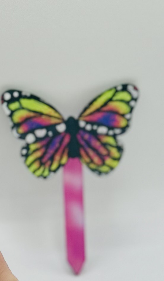 Acrylic Shaped Sublimated Garden Stake 4 inch