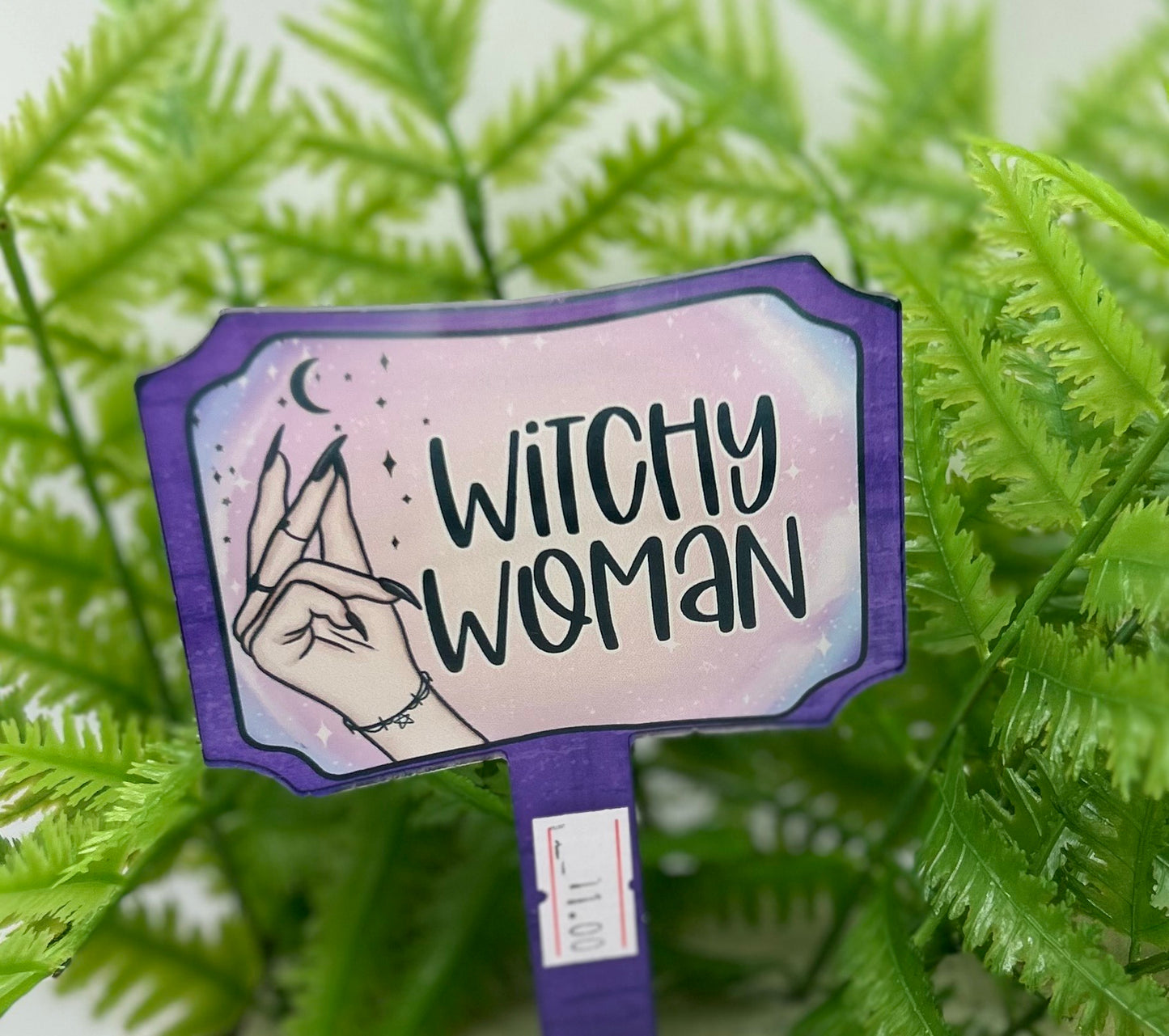 Acrylic Rectangle Shaped Sublimated Garden Stake