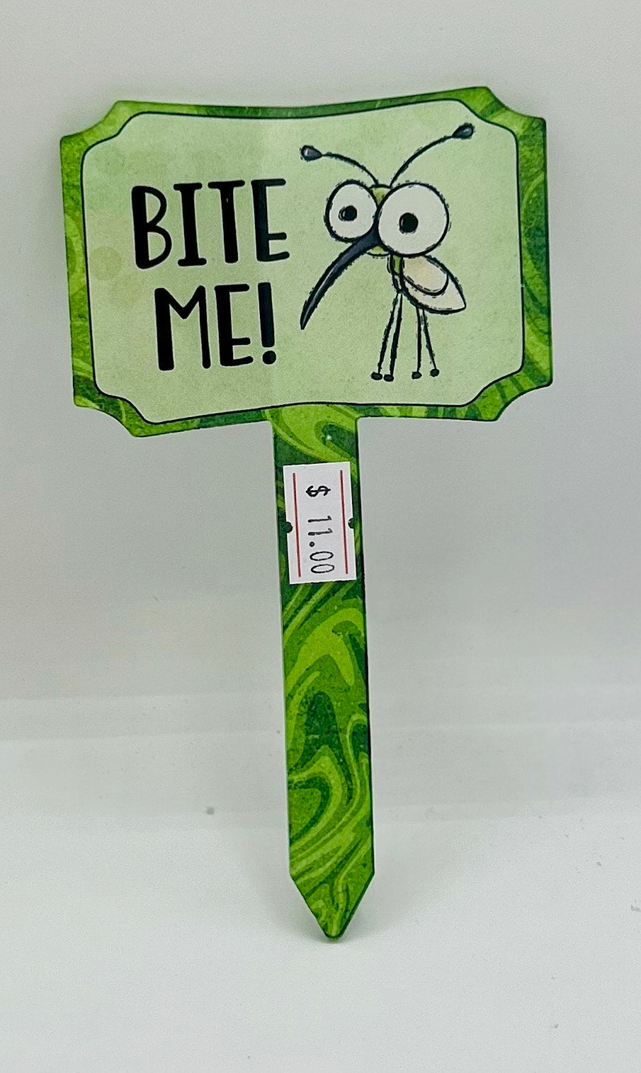 Acrylic Rectangle Shaped Sublimated Garden Stake