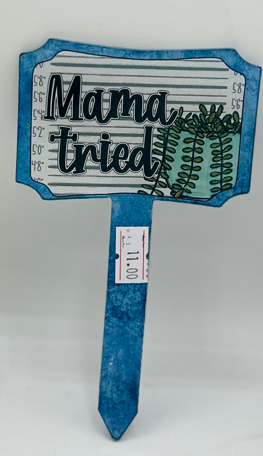 Acrylic Rectangle Shaped Sublimated Garden Stake