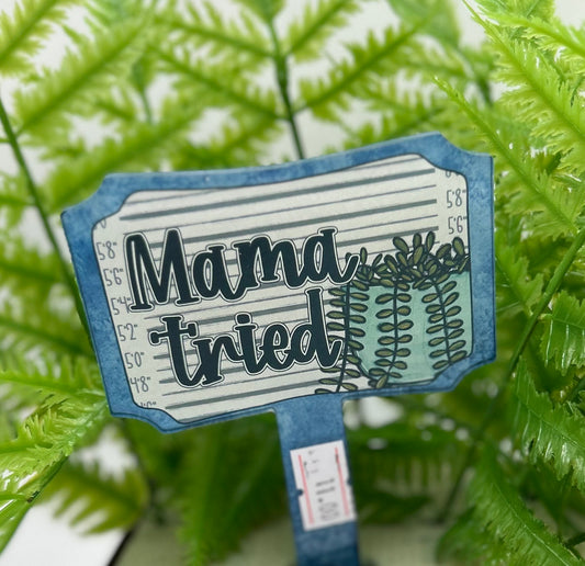 Acrylic Rectangle Shaped Sublimated Garden Stake