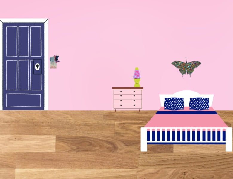 Moon and Crystal Shaped Sublimated Light Switch Plate