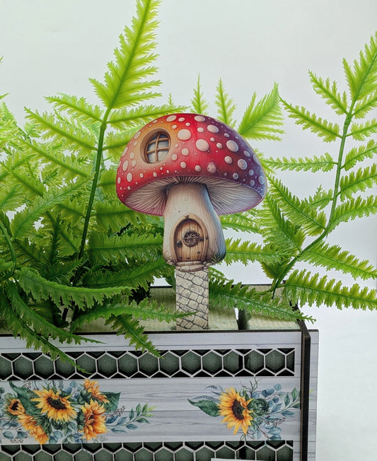 Acrylic Shaped Sublimated Garden Stake