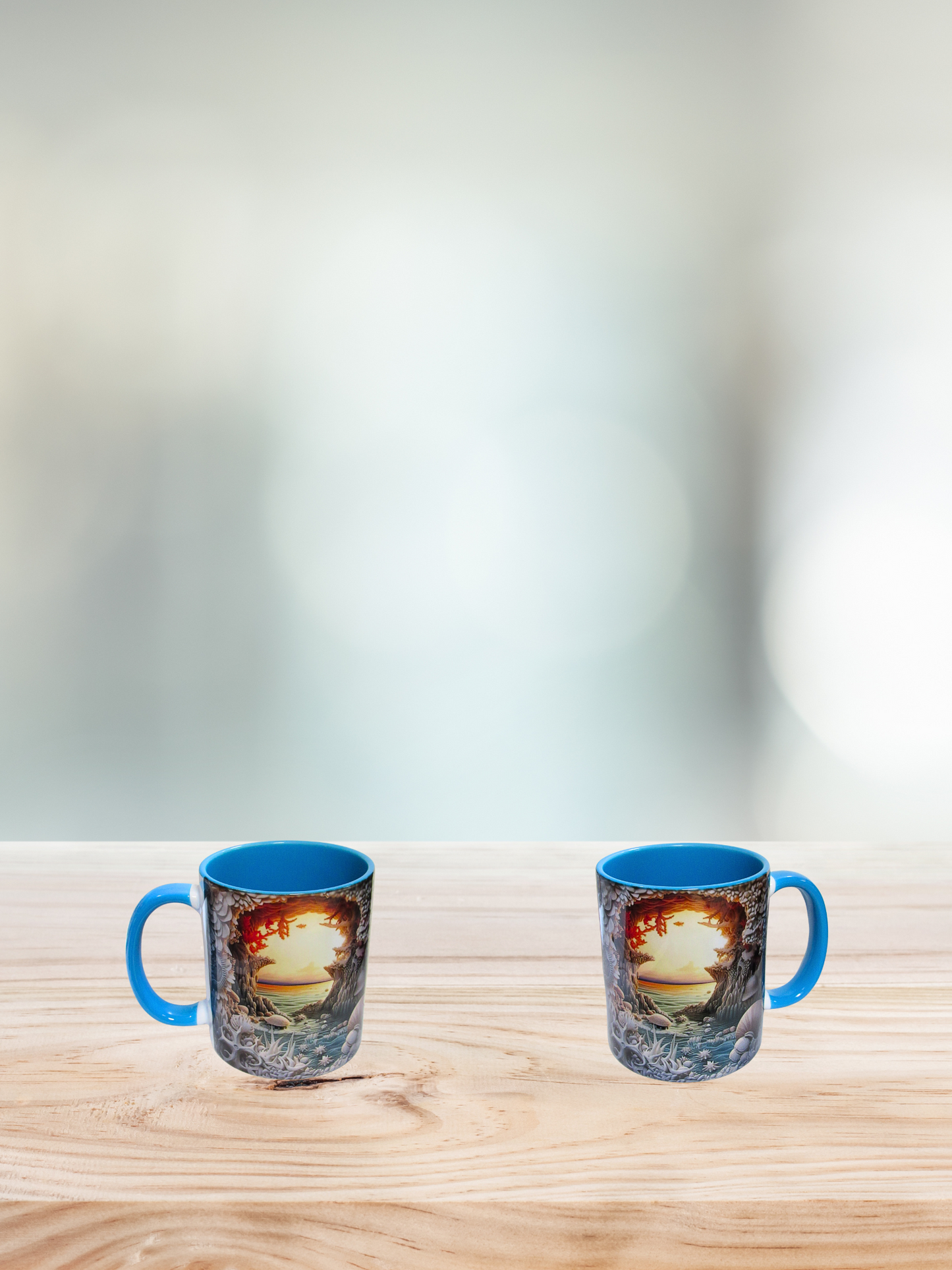 12 oz. Colored Mug Sublimated
