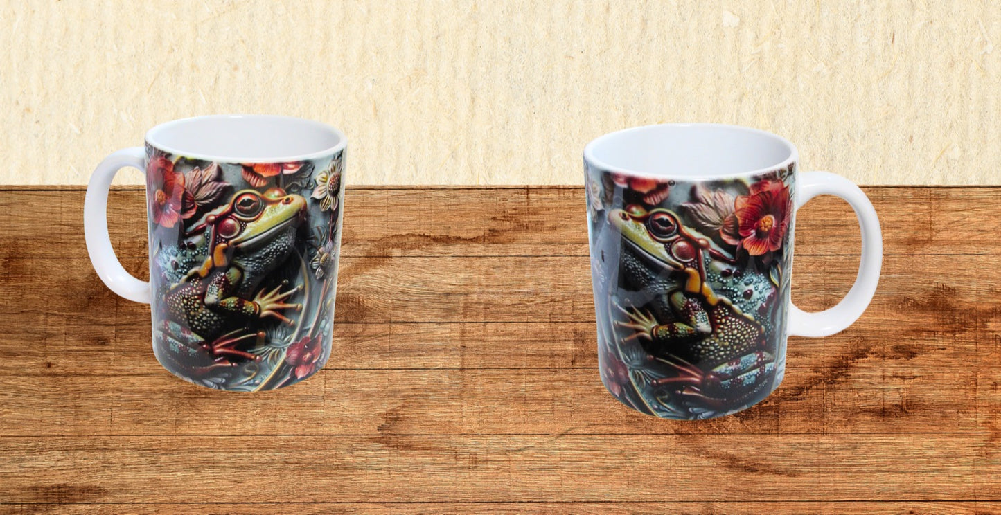 11 oz.  Ceramic Coffee Mug Sublimated