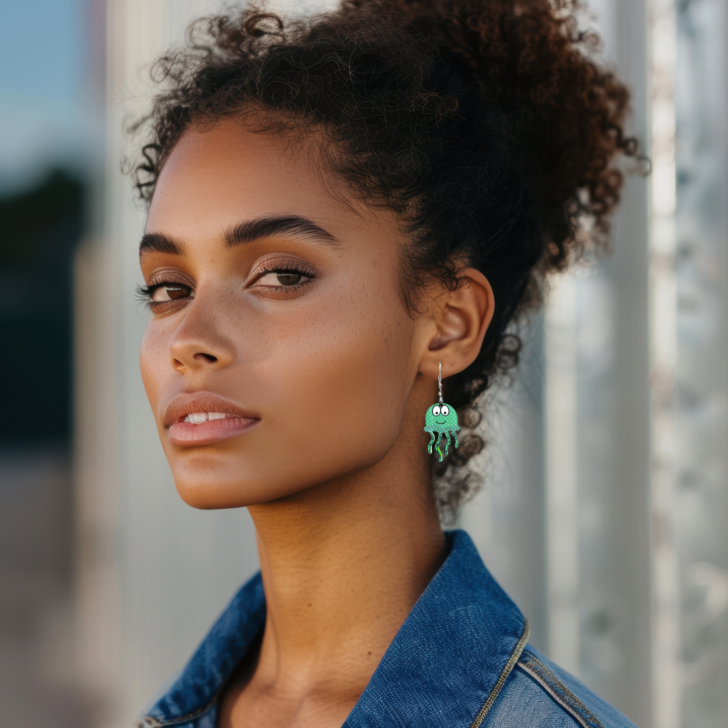 Jellyfish Sublimated Earrings