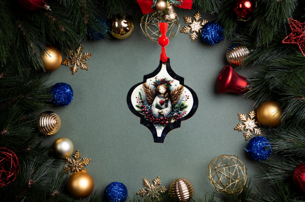 Arabesque Shaped Sublimated Ornament