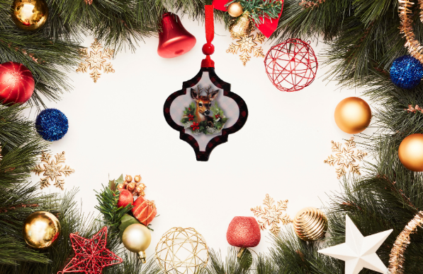 Arabesque Shaped Sublimated Ornament