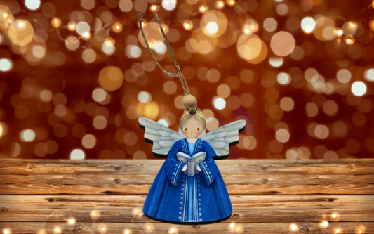 MDF- Angel Shaped Sublimated Ornament