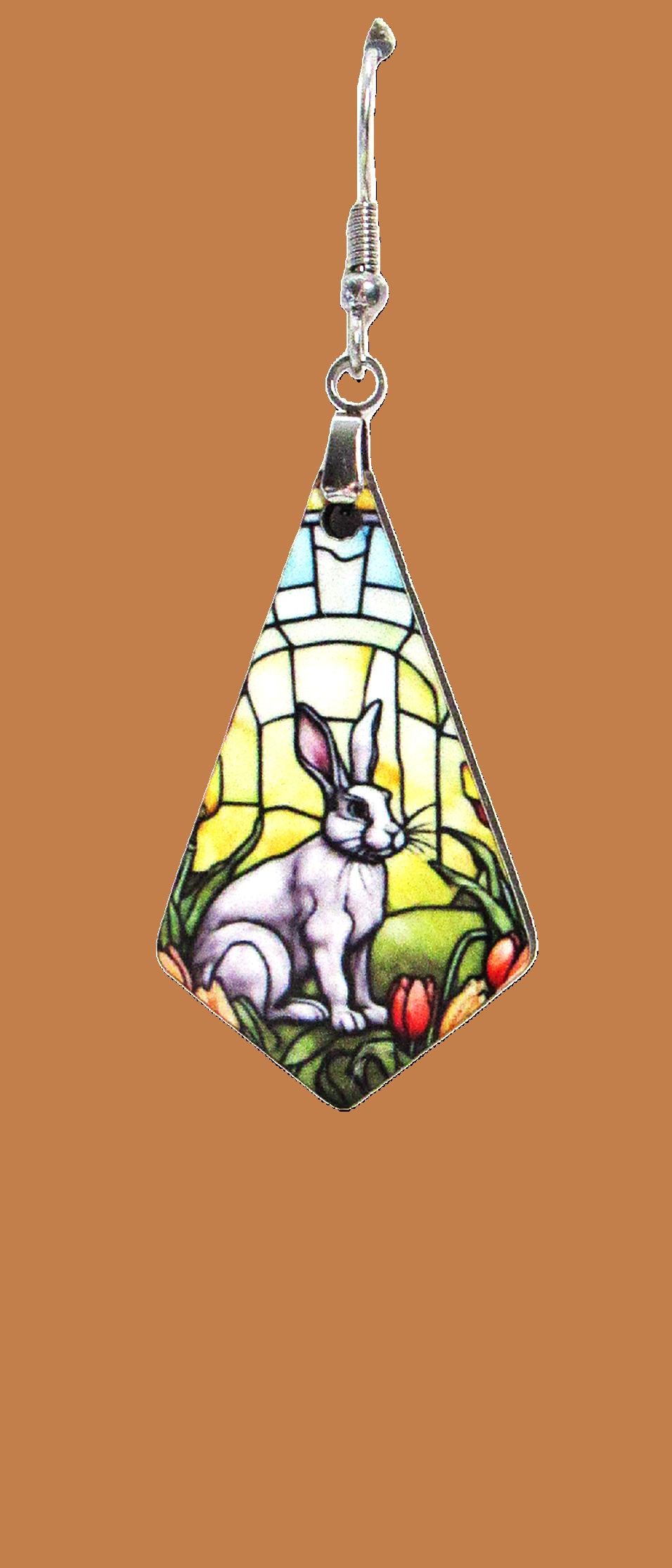 Boho Geometric Shaped Sublimated Earrings