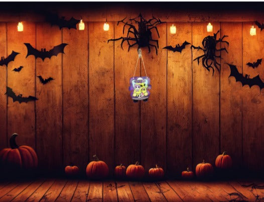 Truck Shaped Sublimated Door Hanger