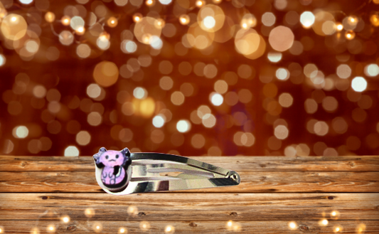 2 Inch Snap Metal Hair Barrette with MDF Sublimated Center