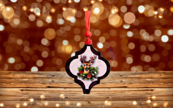 Arabesque Shaped Sublimated Ornament