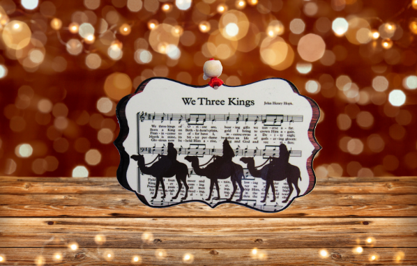 Benelux Shaped Sublimated Ornament