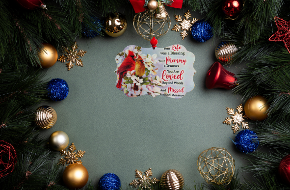 Benelux Shaped Sublimated Ornament