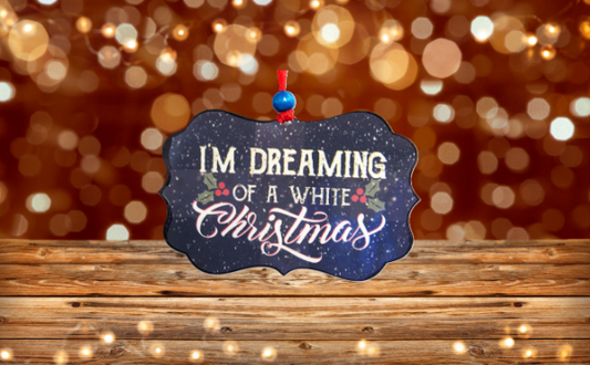 Benelux Shaped Sublimated Ornament