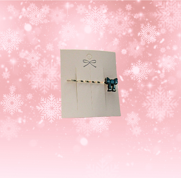 Hair Bobby Pin with MDF Sublimated Charm