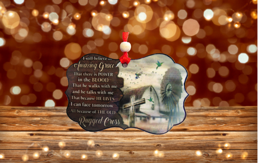 Benelux Shaped Sublimated Ornament