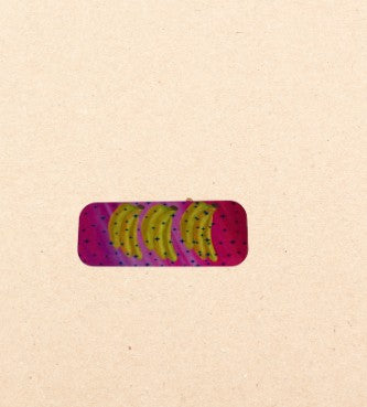 Rectangle Shaped Sublimated Barrette