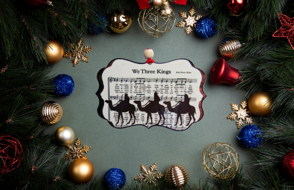 Benelux Shaped Sublimated Ornament