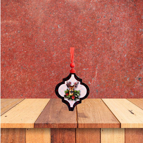 Arabesque Shaped Sublimated Ornament