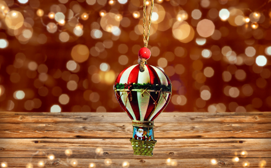 Balloon Shaped Sublimated Ornament