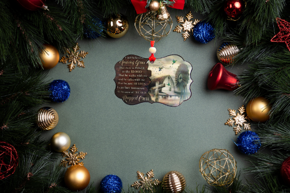 Benelux Shaped Sublimated Ornament