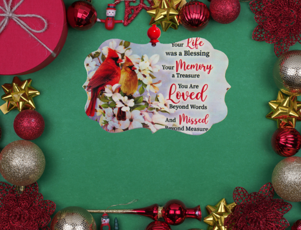 Benelux Shaped Sublimated Ornament