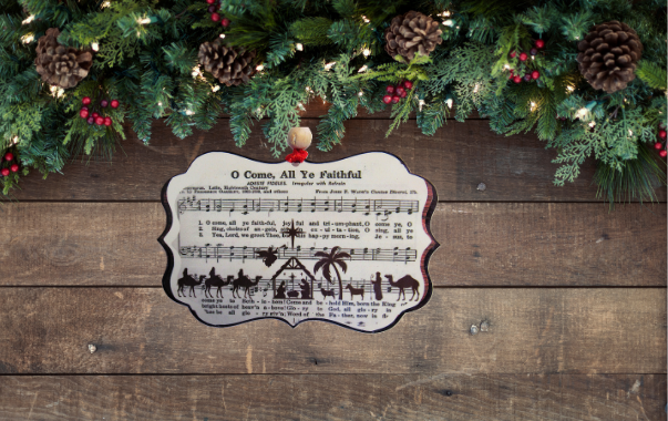 Benelux Shaped Sublimated Ornament