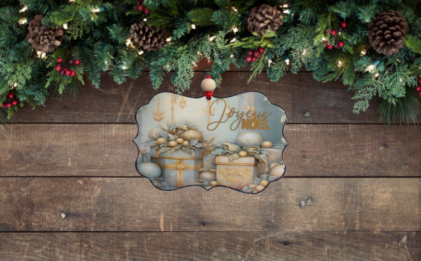 Benelux Shaped Sublimated Ornament