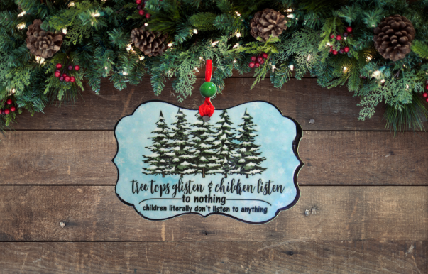 Benelux Shaped Sublimated Ornament