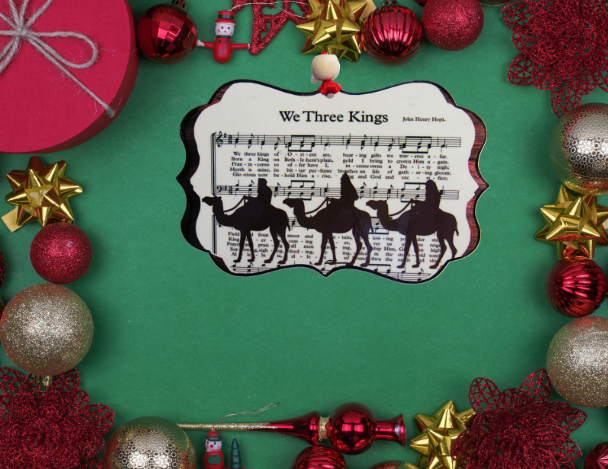 Benelux Shaped Sublimated Ornament