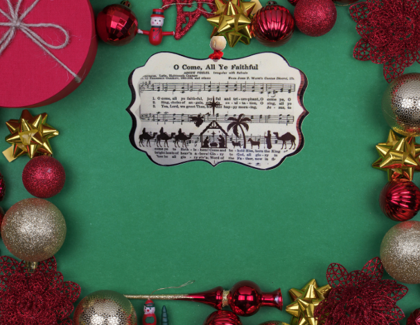 Benelux Shaped Sublimated Ornament