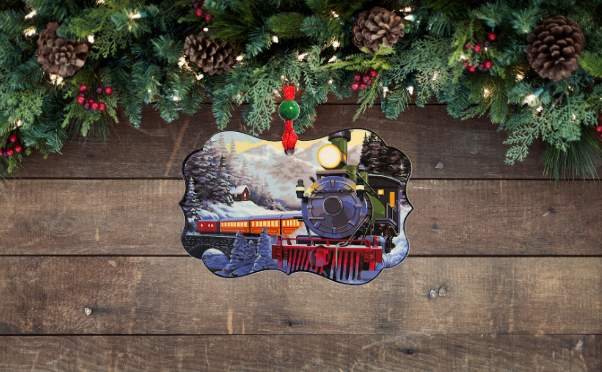 Benelux Shaped Sublimated Ornament