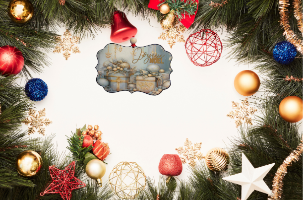 Benelux Shaped Sublimated Ornament