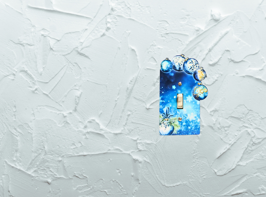 Christmas Bulbs Shaped Sublimated Light Switch Cover