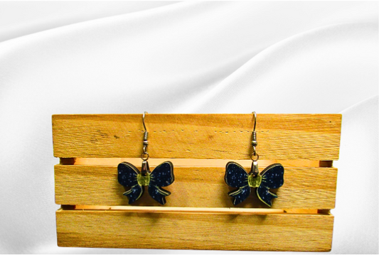 MDF-Bow Shaped Sublimated Earrings 1 inch